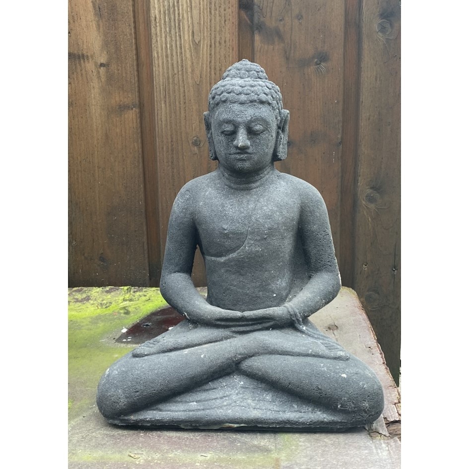 Vereniging lichten Legacy Boeddha lavasteen-composiet - Buddha4all - Thijs Noldus Art of Nature